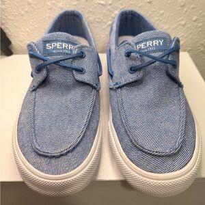 Sperry Kids Denim Blue Sneakers